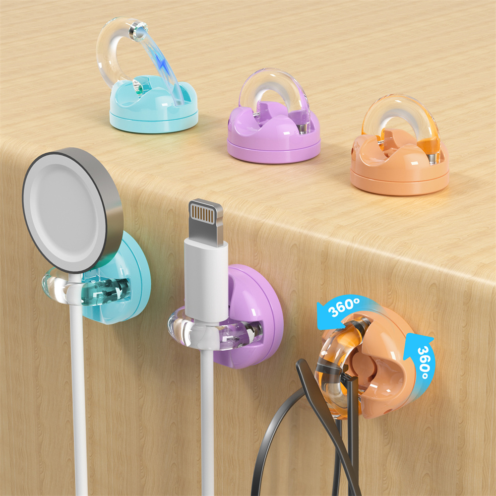 Cable Organizer Magnetic - 6 Pack Magnetic Data Cable Organizer