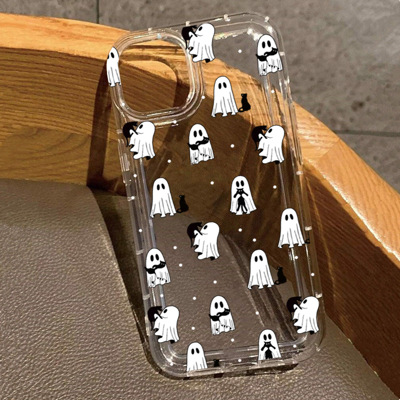 Phone Accessories Iphone - Western Halloween Cowboy Ghost & Flowers