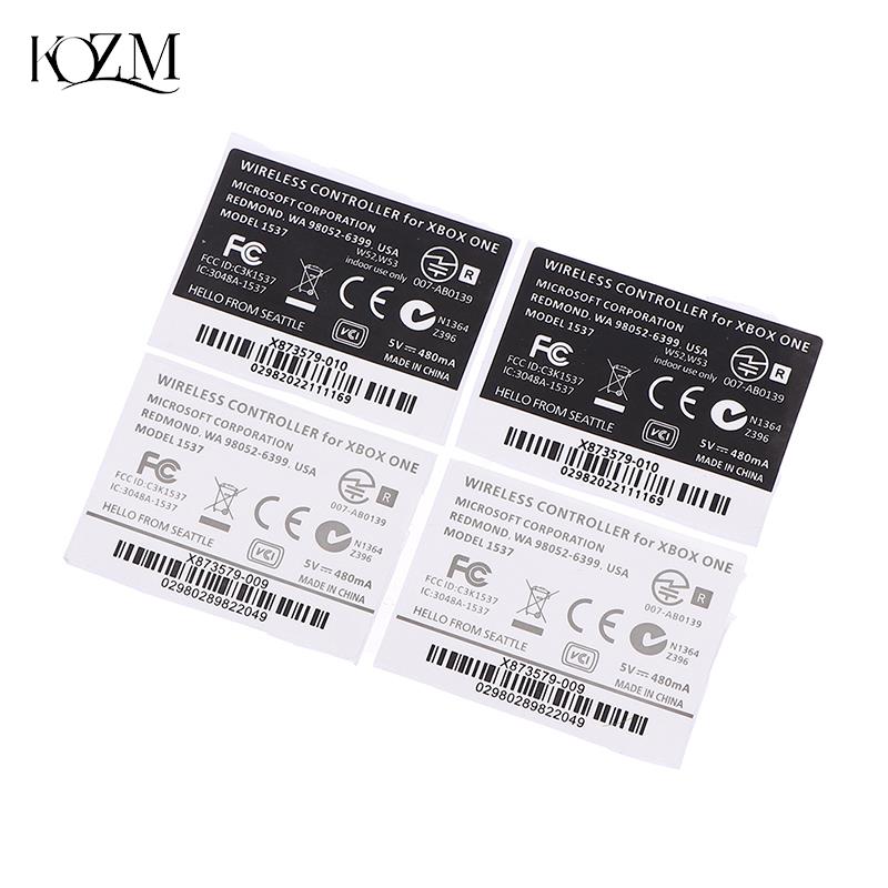 Xbox Phone Accessories - 2pcs Black White Lable Seals Sticker