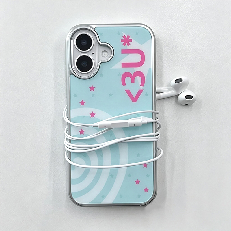 Y2K Phone Accessories - Y2K Creative Sweet Cool Mint Blue