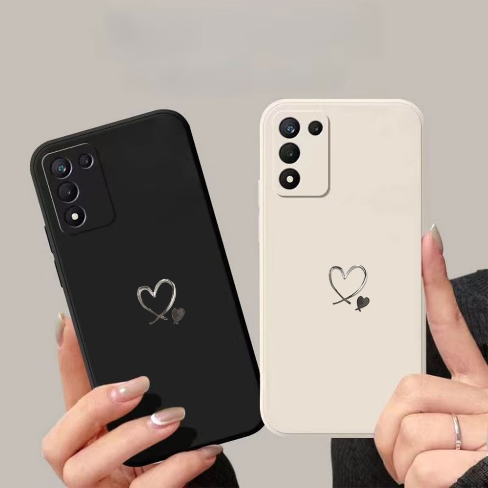 Samsung Galaxy S25 - Love Heart Print Anti-Drop Phone Case