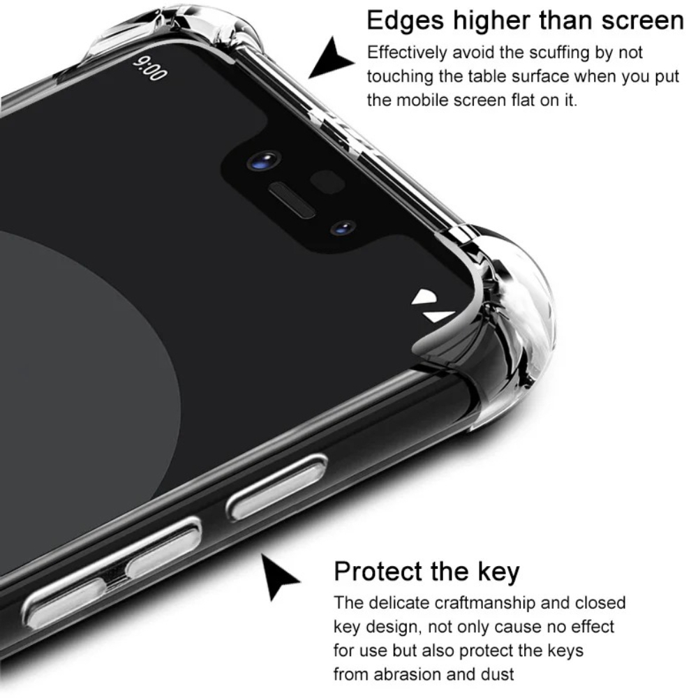 Luxury Clear Case for Samsung  - Phone Accessories Online Shop ulasan dan harga