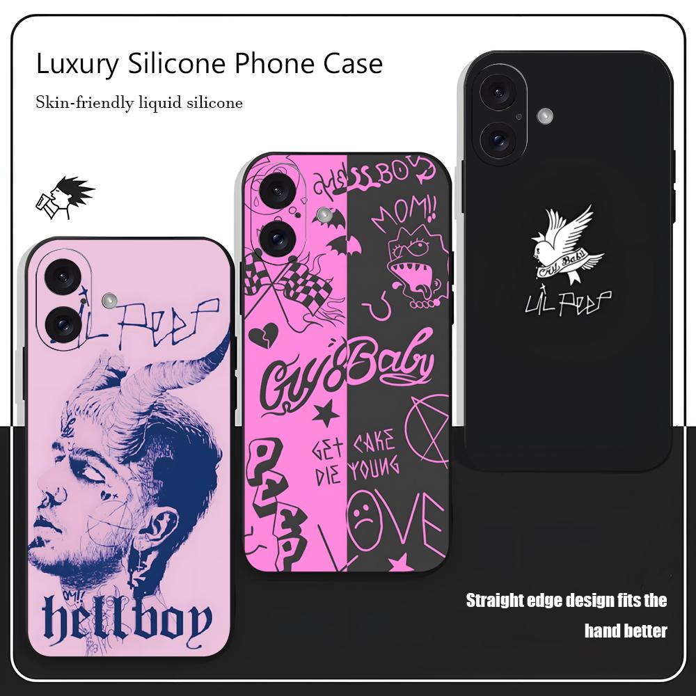 L-Lil Peep Famous Star Popular - Phone Accessories Iphone ulasan dan harga