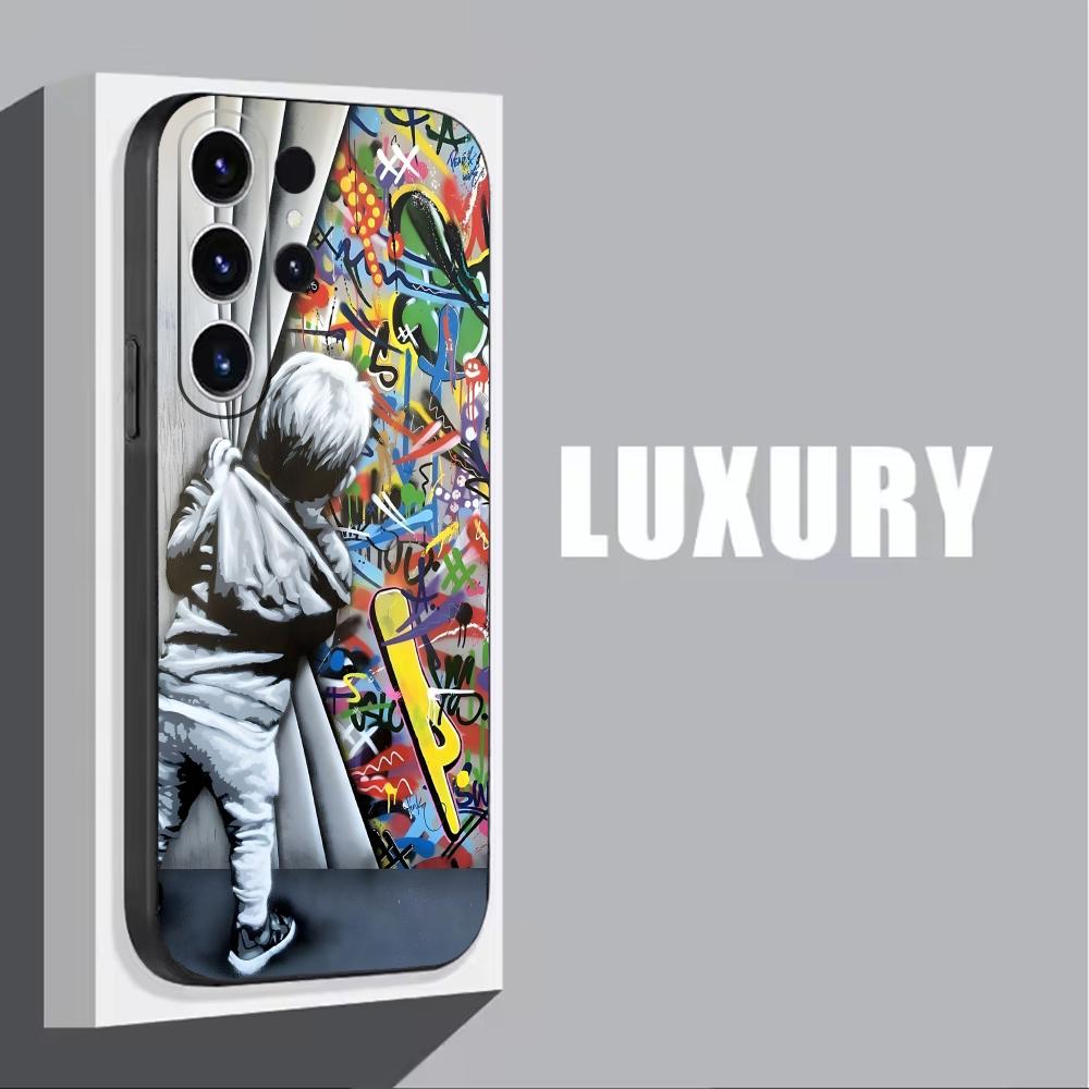 Banksy Graffiti Art  Phone Cas - Samsung Galaxy S25 ulasan dan harga