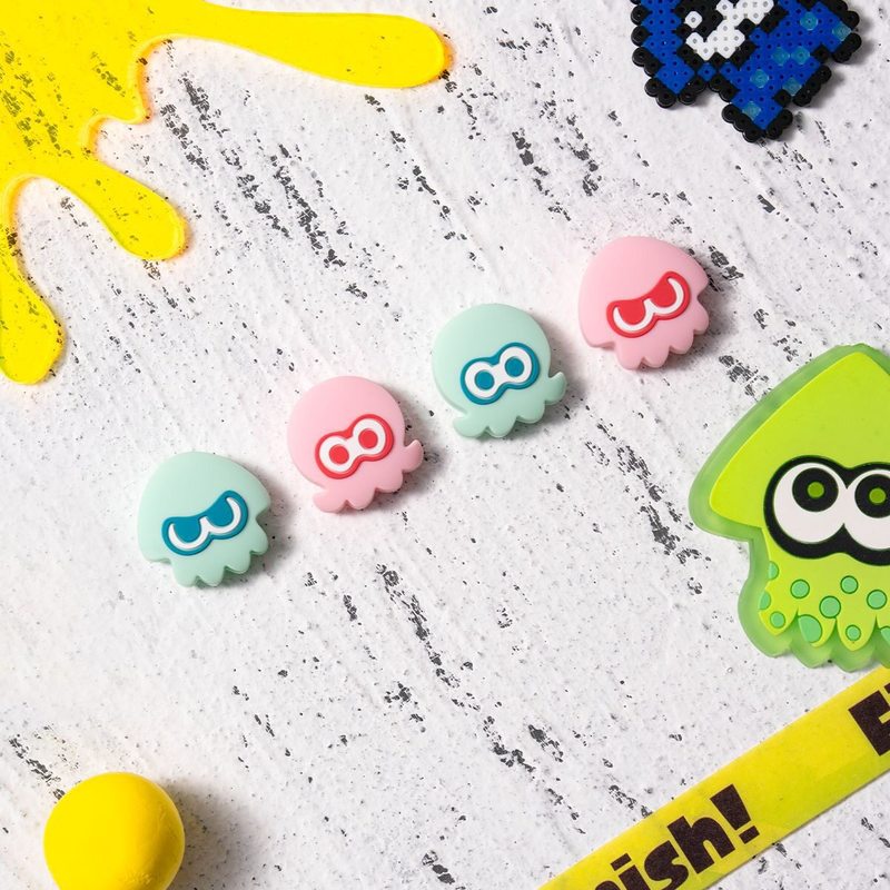 Thumb Grip Caps Splatoon Squid - Xbox Phone Accessories ulasan dan harga