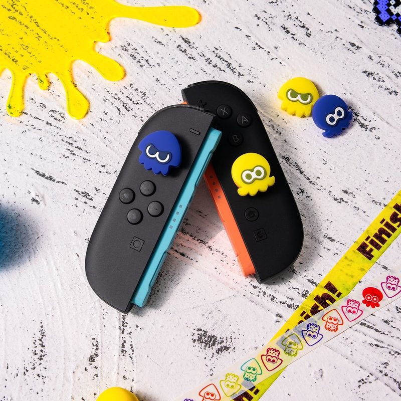 Thumb Grip Caps Splatoon Squid - Xbox Phone Accessories ulasan dan harga
