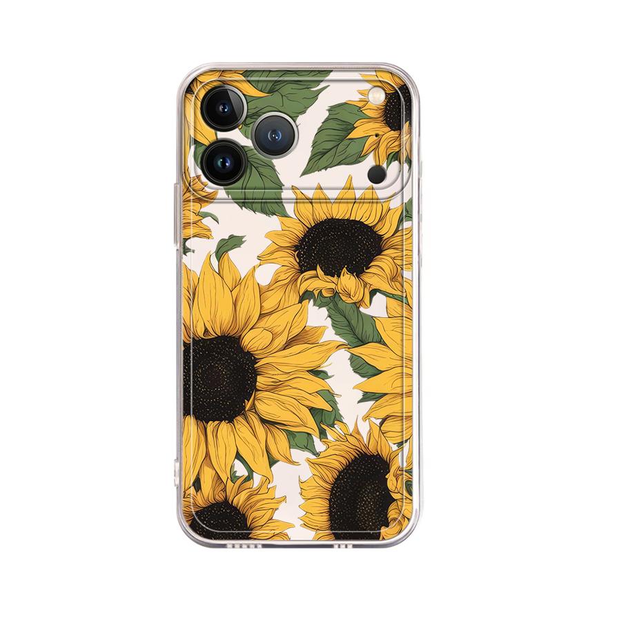 Cute Sunflower Pattern Case fo - Apple Iphone 16 ulasan dan harga