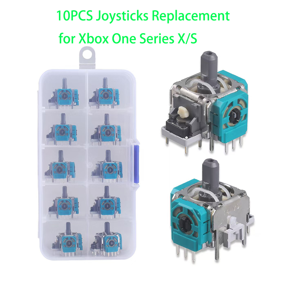 10pcs Replacement 3D Analog Jo - Xbox Phone Accessories ulasan dan harga
