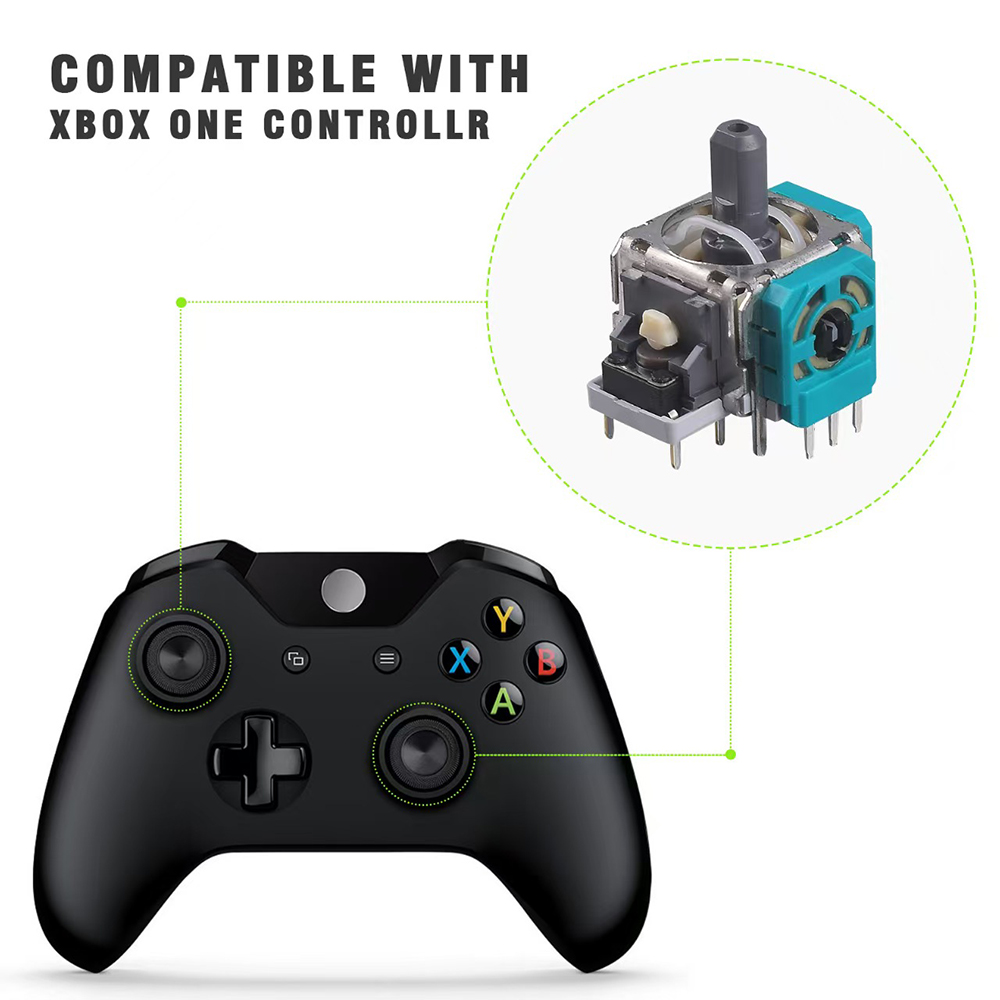 10pcs Replacement 3D Analog Jo - Xbox Phone Accessories ulasan dan harga
