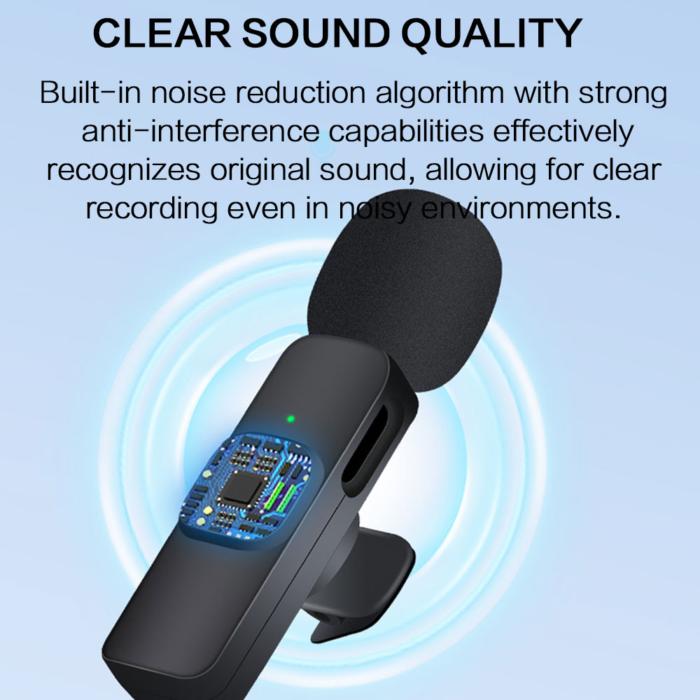 Wireless Lavalier Microphone T - Phone Accessories Iphone ulasan dan harga