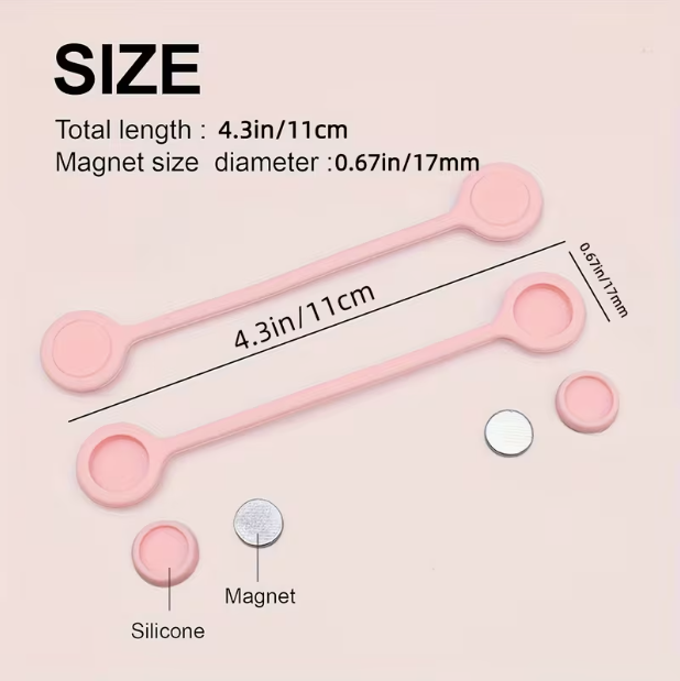 3pcs Magnetic charging cable o - Cable Organizer Magnetic ulasan dan harga