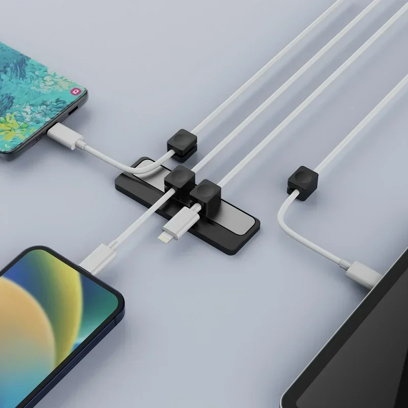 Magnetic Cable Clips Cable Smo - Cable Organizer Magnetic ulasan dan harga