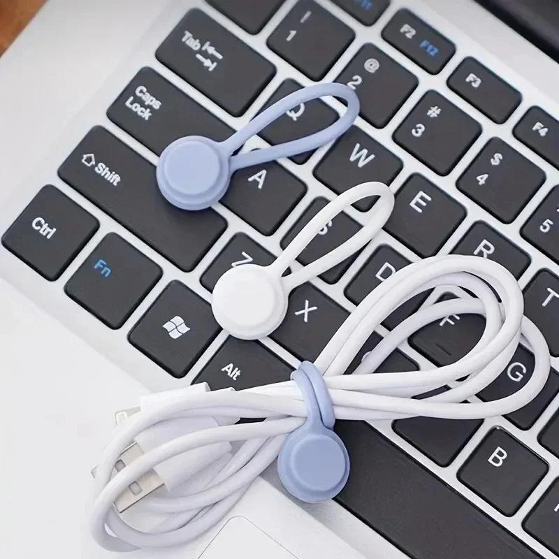 5/3/1PCS Silicone Magnetic Cab - Cable Organizer Magnetic ulasan dan harga