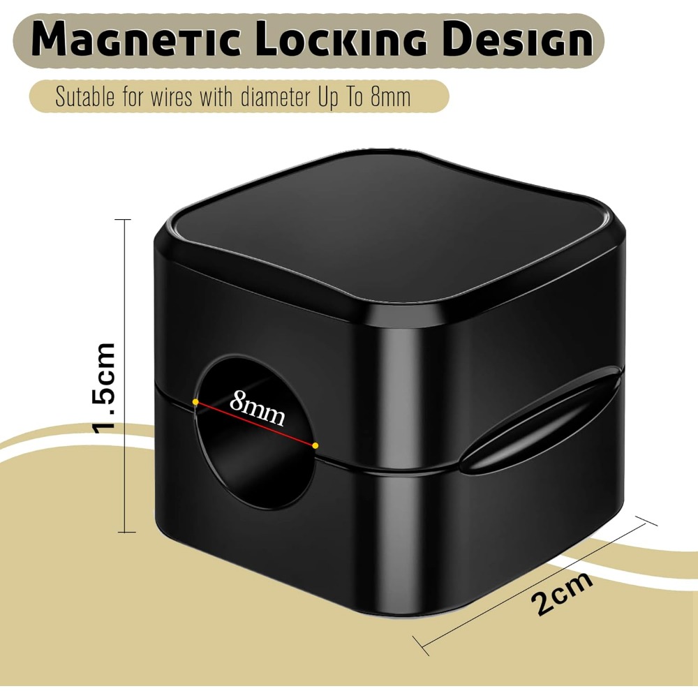 Magnetic Cable Clips for Cord  - Cable Organizer Magnetic ulasan dan harga