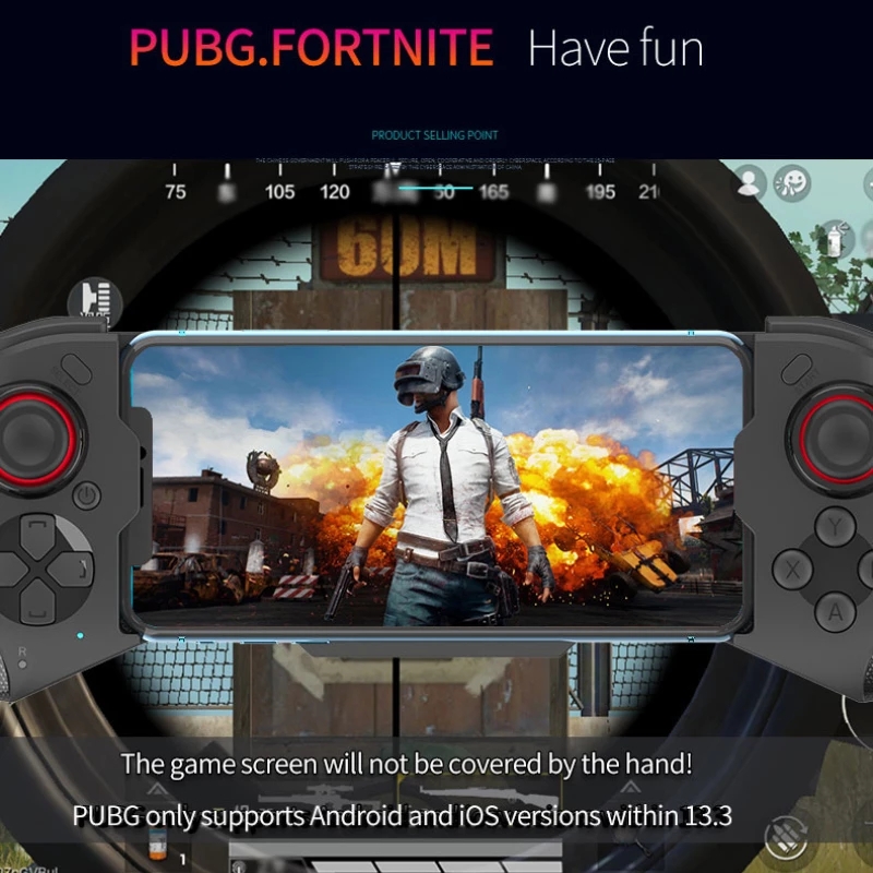 Cell Phone Gamepad Joystick Fo - Gaming Trigger Phone ulasan dan harga