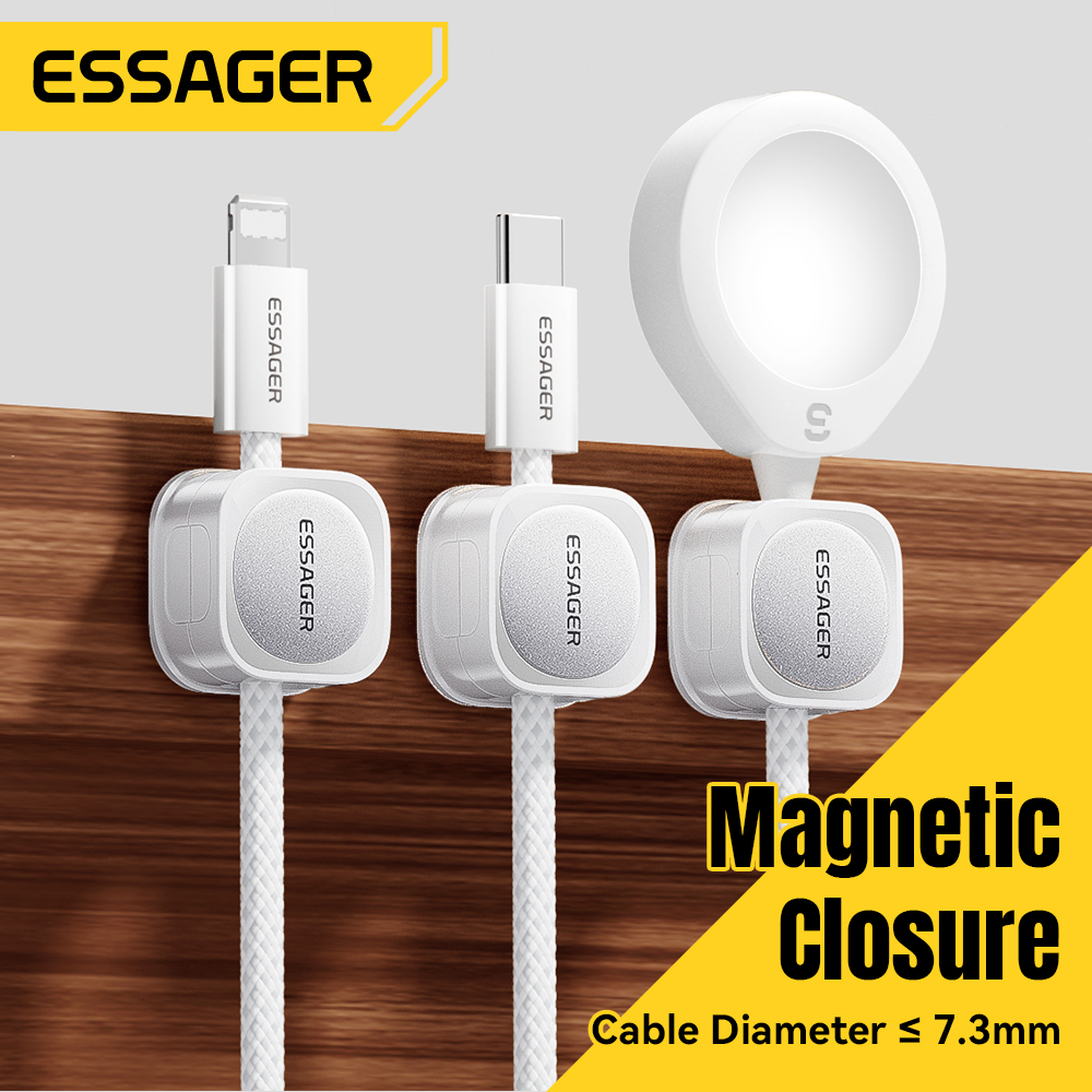 Essager Cable Organize 3/6 PCS - Cable Organizer Magnetic ulasan dan harga