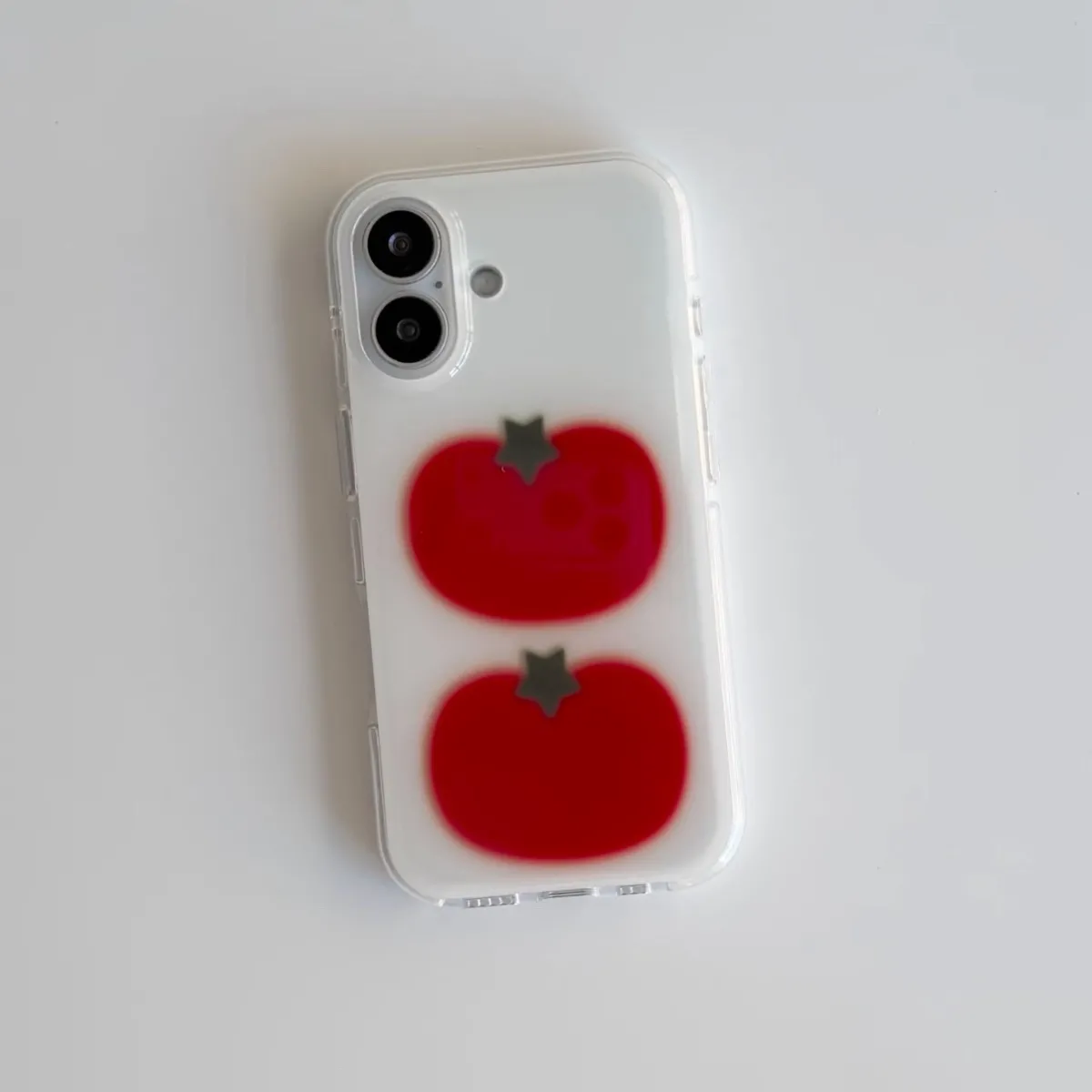 Korean Ins Two Ted Tomato Cart - Y2K Phone Accessories ulasan dan harga