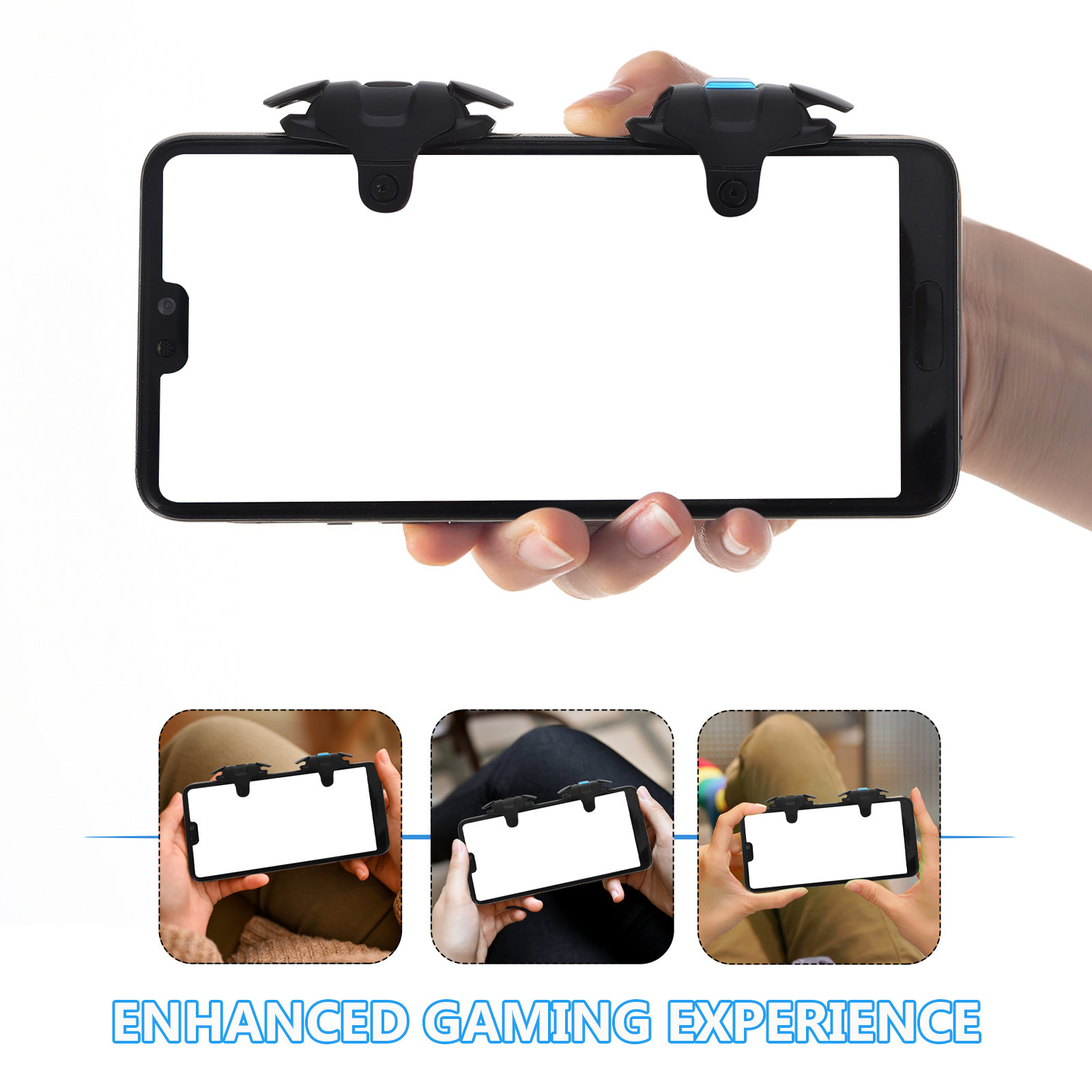 2Pcs Phone Gaming Triggers Mob - Gaming Trigger Phone ulasan dan harga