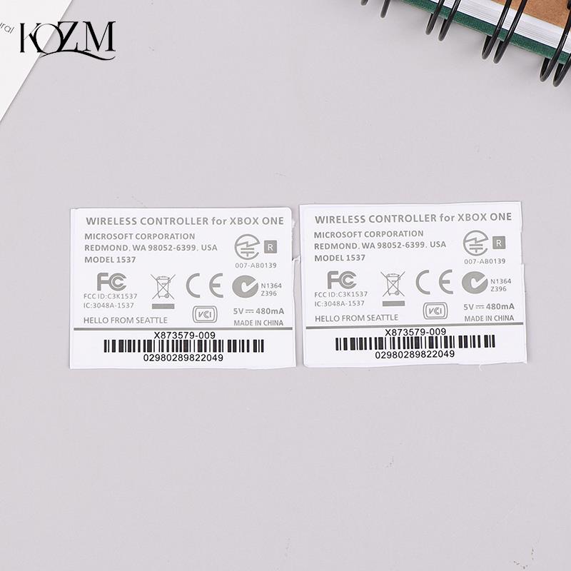 2pcs Black White Lable Seals S - Xbox Phone Accessories ulasan dan harga
