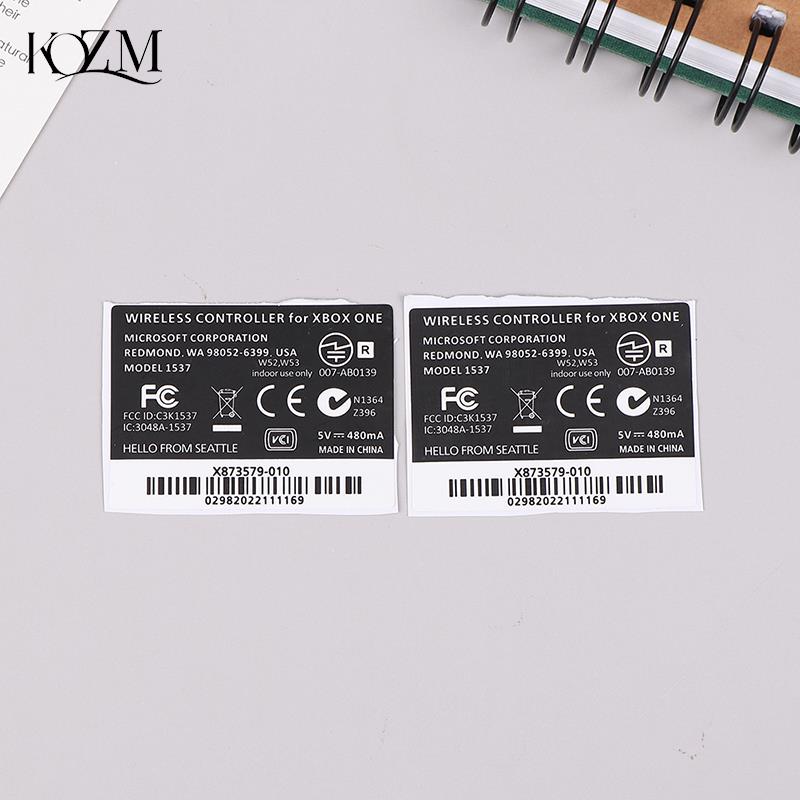 2pcs Black White Lable Seals S - Xbox Phone Accessories ulasan dan harga