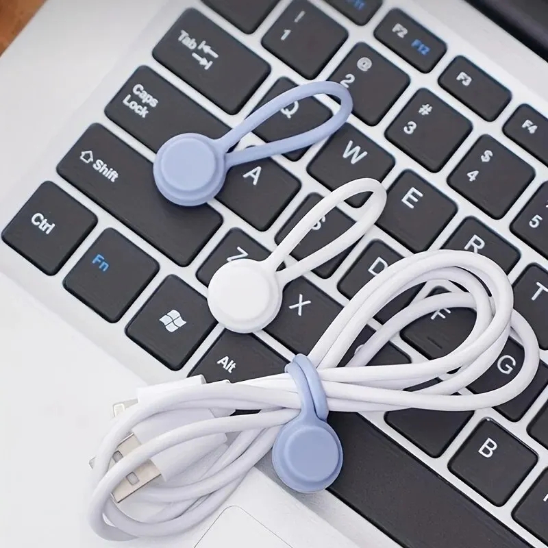 Magnetic Silicone Cable Ties,  - Cable Organizer Magnetic ulasan dan harga