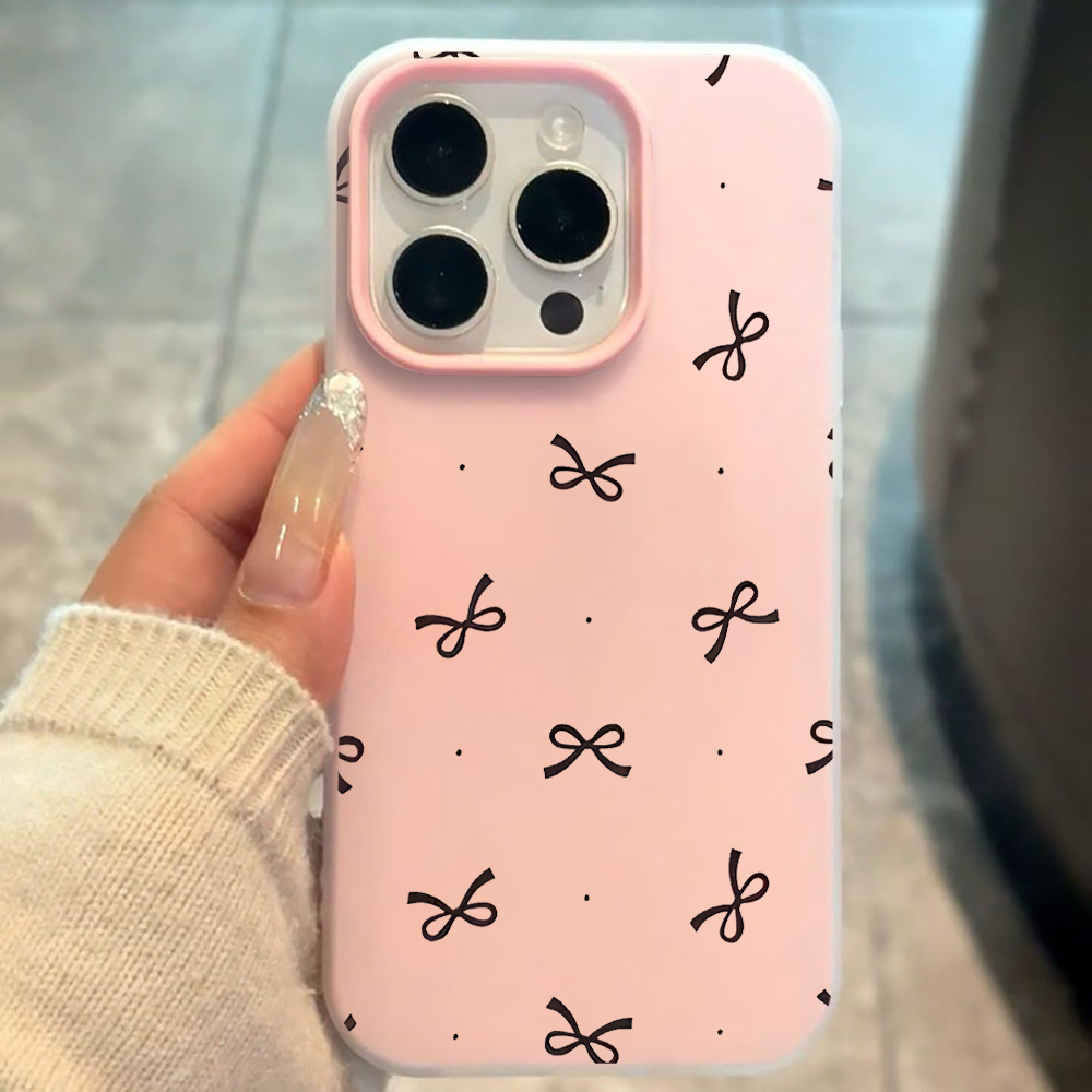 Cute Bow Polka Dot INS Phone C - Phone Accessories Iphone ulasan dan harga