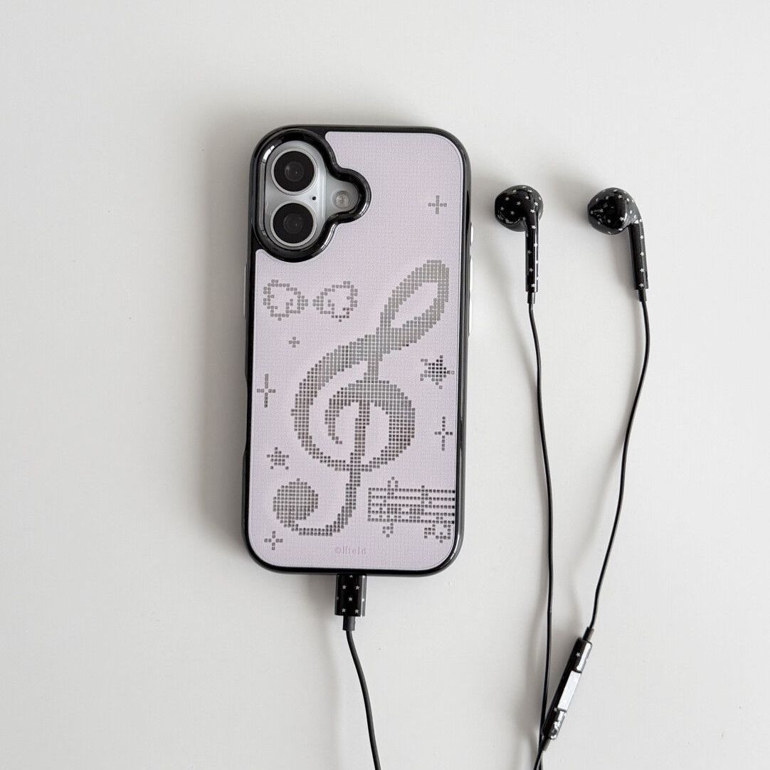 INS Korean Pink Mosaic Music N - Y2K Phone Accessories ulasan dan harga