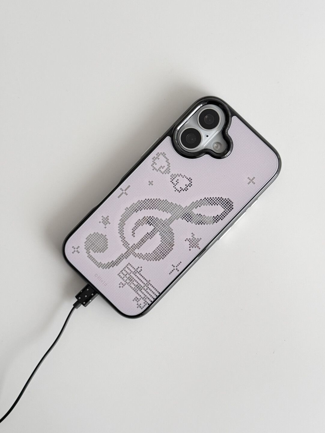 INS Korean Pink Mosaic Music N - Y2K Phone Accessories ulasan dan harga