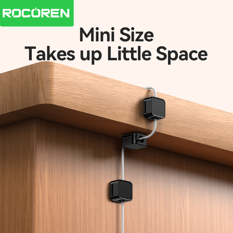Rocoren magnetic cable clamp c - Cable Organizer Magnetic ulasan dan harga
