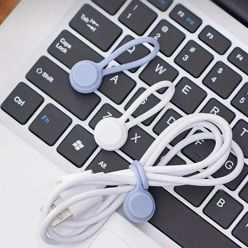 5/3/1PCS Silicone Magnetic Cab - Cable Organizer Magnetic ulasan dan harga
