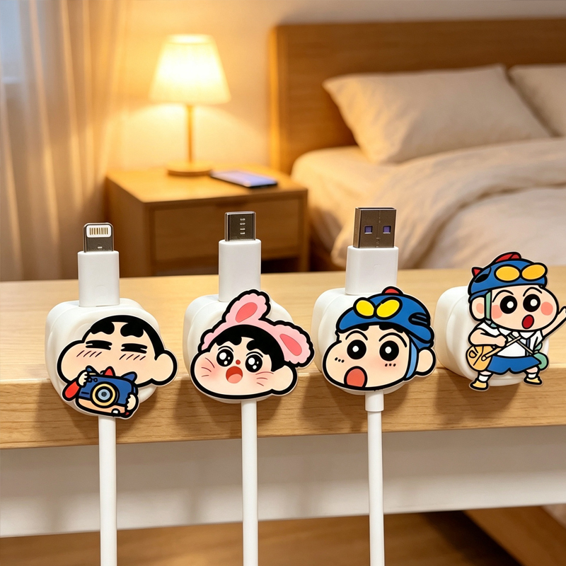 Kawaii Crayon Shinchan Magneti - Cable Organizer Magnetic ulasan dan harga