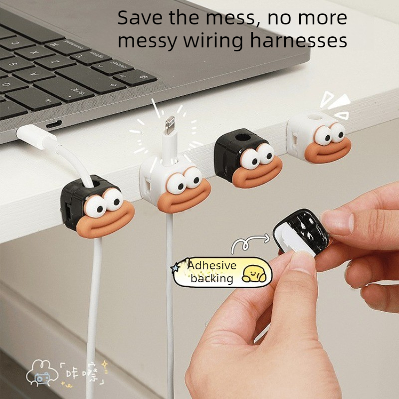 1/5/10pcs Magnetic Cable Clips - Cable Organizer Magnetic ulasan dan harga