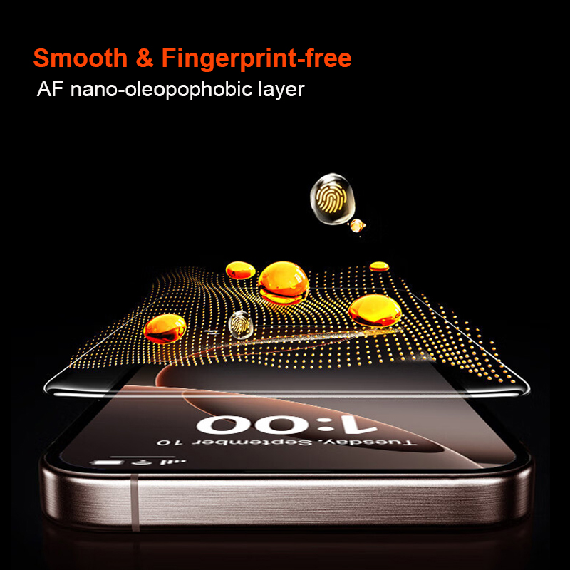 3PCS Dust-free Tempered Glass  - Phone Accessories Online Shop ulasan dan harga